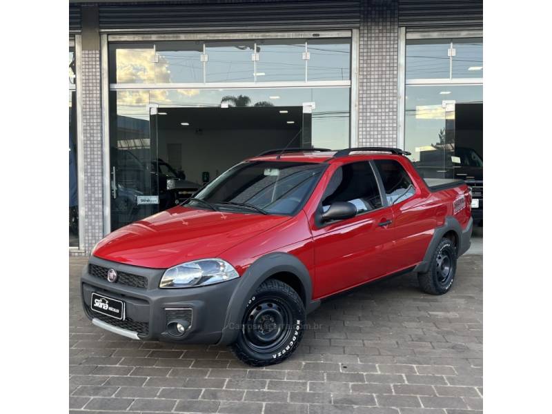 FIAT - STRADA - 2016/2016 - Vermelha - R$ 63.000,00