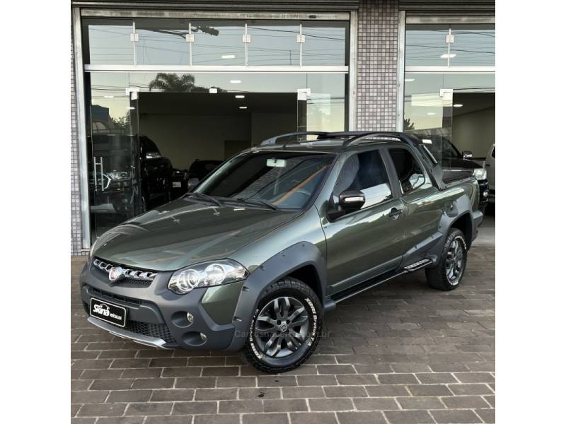 FIAT - STRADA - 2012/2013 - Verde - R$ 57.000,00