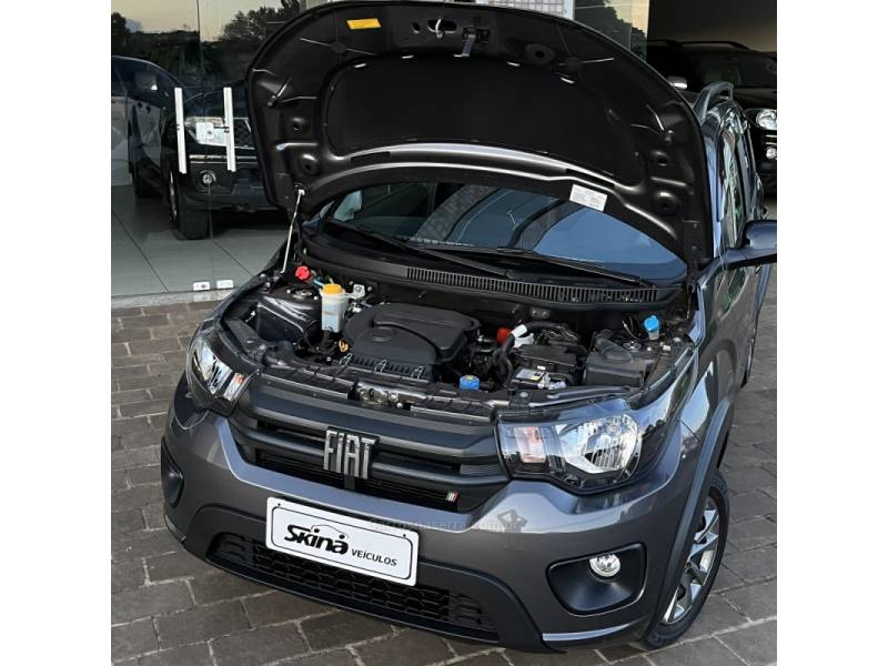FIAT - MOBI - 2021/2021 - Cinza - Sob Consulta