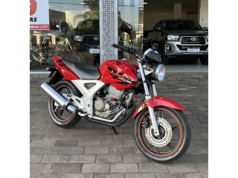 HONDA - CBX 250 TWISTER - 2008/2008 - Vermelha - Sob Consulta