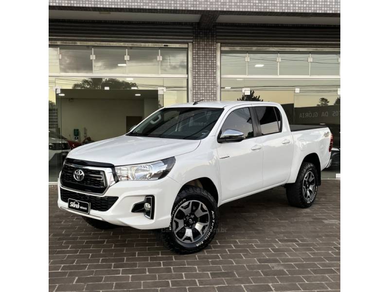 TOYOTA - HILUX - 2019/2019 - Branca - Sob Consulta
