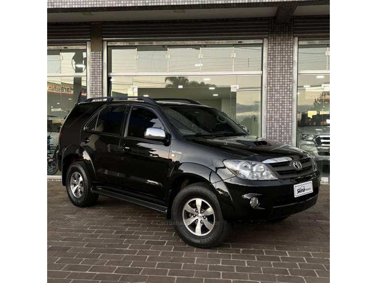 TOYOTA - HILUX SW4 - 2008/2008 - Preta - Sob Consulta