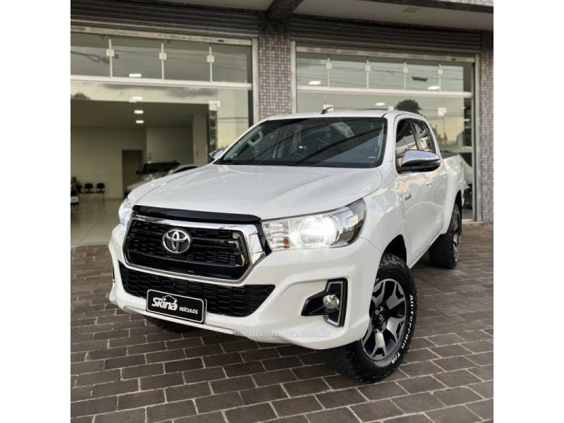 TOYOTA - HILUX - 2019/2019 - Branca - Sob Consulta